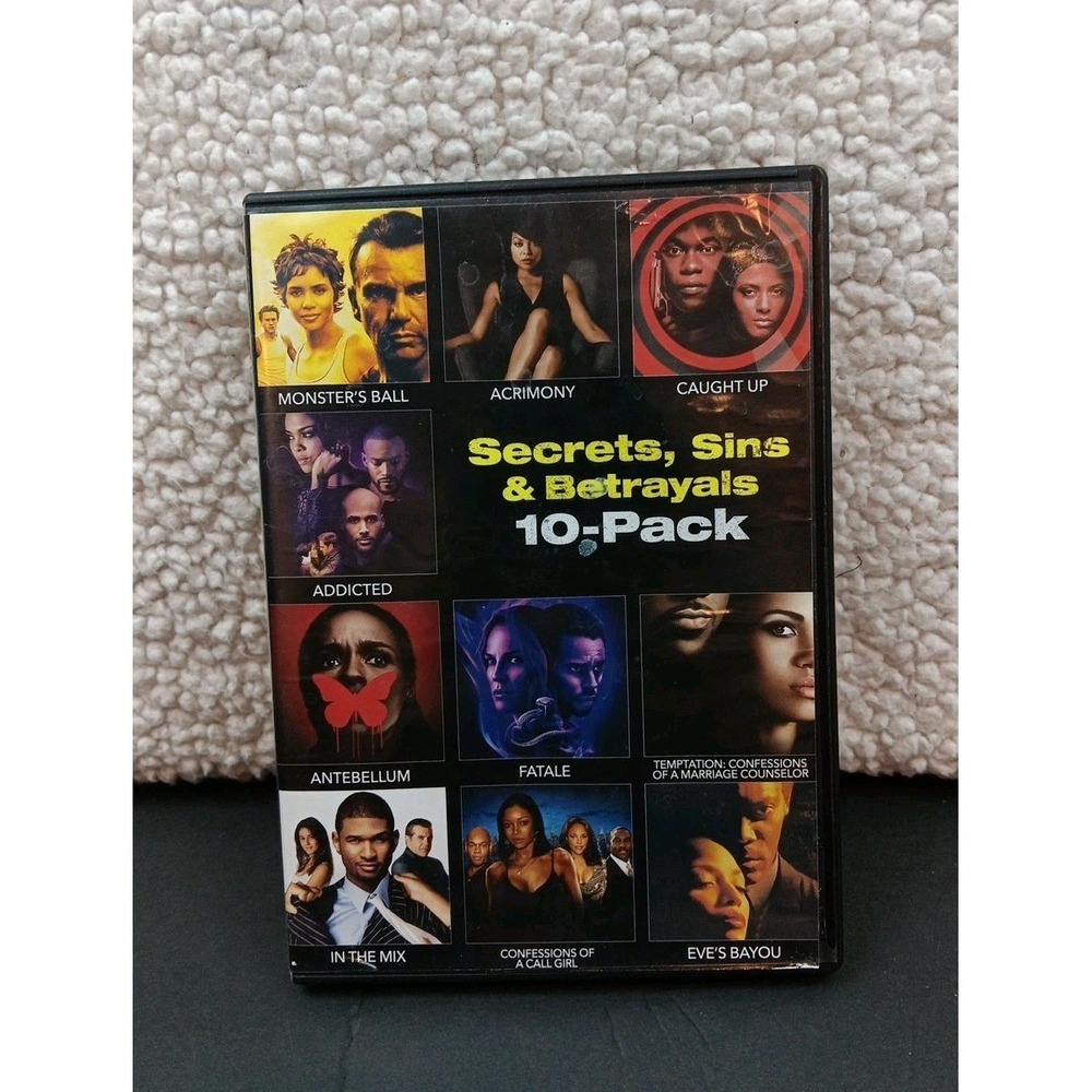 Secrets, Sins & Betrayals DVD Movie Collection (10 Films, 3 Discs)